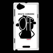 Coque Sony Xperia L Adishatz Humour Haute Garonne