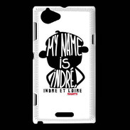 Coque Sony Xperia L Adishatz Humour Indre et Loire