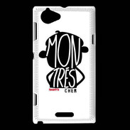 Coque Sony Xperia L Adishatz Humour Cher