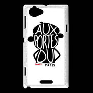 Coque Sony Xperia L Adishatz Humour Paris 2