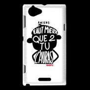 Coque Sony Xperia L Adishatz Humour Amiens