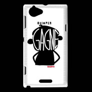 Coque Sony Xperia L Adishatz Humour Quimper 2