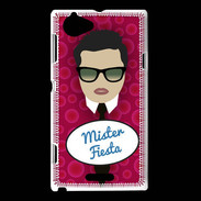 Coque Sony Xperia L Mister Fiesta Brun