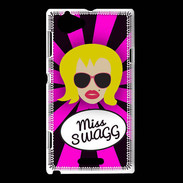 Coque Sony Xperia L Miss Swag Blonde