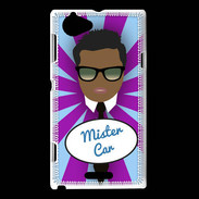 Coque Sony Xperia L Mister Car Black
