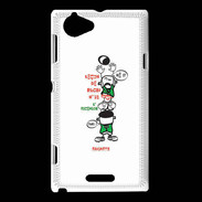 Coque Sony Xperia L Adishatz Ascensor