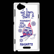 Coque Sony Xperia L Adishatz Canti M