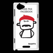 Coque Sony Xperia L Adishatz J'aime pas Facebook