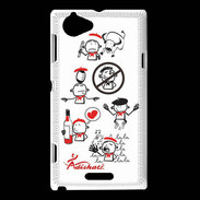 Coque Sony Xperia L Adishatz Festaire G