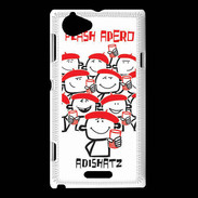 Coque Sony Xperia L Adishatz Flash Apéro