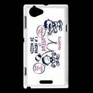 Coque Sony Xperia L Adishatz La passe
