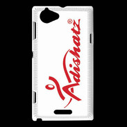 Coque Sony Xperia L Adishatz logo