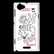 Coque Sony Xperia L Adishatz Mesclanha