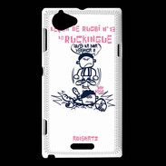 Coque Sony Xperia L Adishatz Ruck rugby