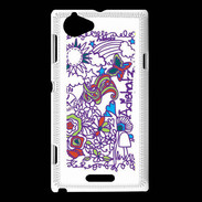 Coque Sony Xperia L Adishatz TIMBRE
