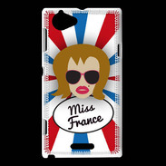 Coque Sony Xperia L Miss France Rousse