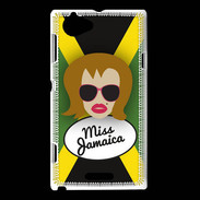 Coque Sony Xperia L Miss Jamaica Rousse
