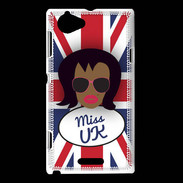 Coque Sony Xperia L Miss UK Black