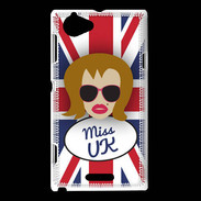 Coque Sony Xperia L Miss UK Rousse