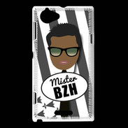 Coque Sony Xperia L Mister Bretagne Black