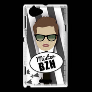 Coque Sony Xperia L Mister Bretagne Chatain