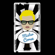 Coque Sony Xperia L Mister Corse Blond