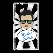 Coque Sony Xperia L Mister Corse Brun