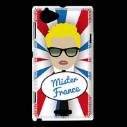 Coque Sony Xperia L Mister France Blond