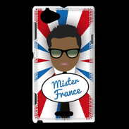 Coque Sony Xperia L Mister France Black