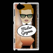 Coque Sony Xperia L Mister Guyane Roux