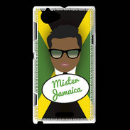 Coque Sony Xperia L Mister Jamaica Black