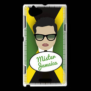 Coque Sony Xperia L Mister Jamaica Brun