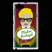 Coque Sony Xperia L Mister Portugal Blond