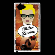 Coque Sony Xperia L Mister Réunion Blond