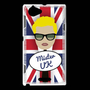Coque Sony Xperia L Mister UK Blond