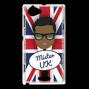 Coque Sony Xperia L Mister UK Black