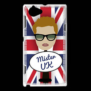 Coque Sony Xperia L Mister UK Roux