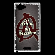 Coque Sony Xperia L Ni Dieu Ni Maître ZG