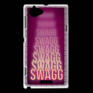 Coque Sony Xperia L SWAG ROSE ZG