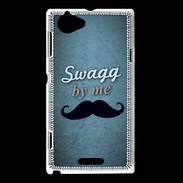 Coque Sony Xperia L Swag by Me Bleu ZG
