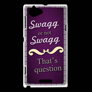 Coque Sony Xperia L Swag or Not ZG