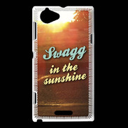 Coque Sony Xperia L Swag Sunshine ZG