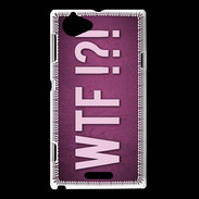 Coque Sony Xperia L WTF Rose ZG