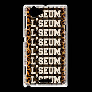 Coque Sony Xperia L L'seum Léopard