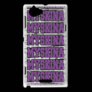 Coque Sony Xperia L Myskina Violet