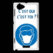 Coque Sony Xperia L C'est qui C'est toi PR