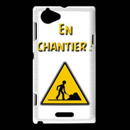 Coque Sony Xperia L En chantier PR