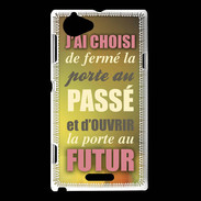 Coque Sony Xperia L Passé et futur ZG
