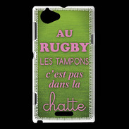 Coque Sony Xperia L Rugby Tampons ZG
