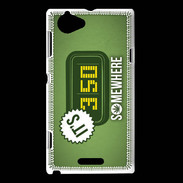 Coque Sony Xperia L Somewhere Cana ZG